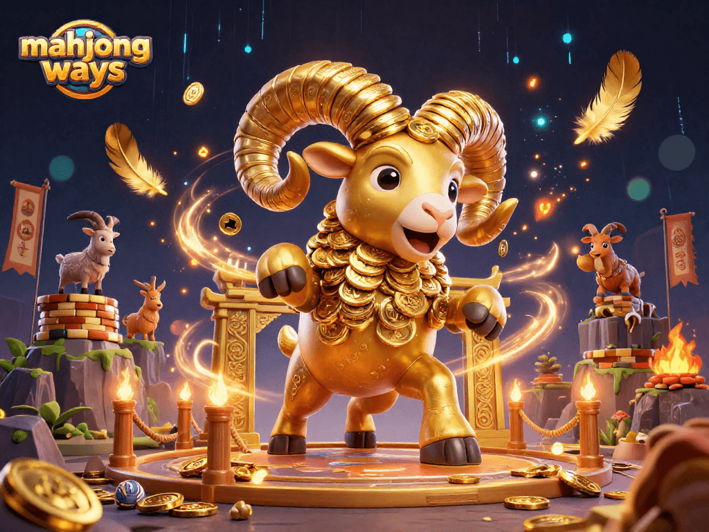 Experience the thrill of mahjong ways in this engaging casino illustration scene.