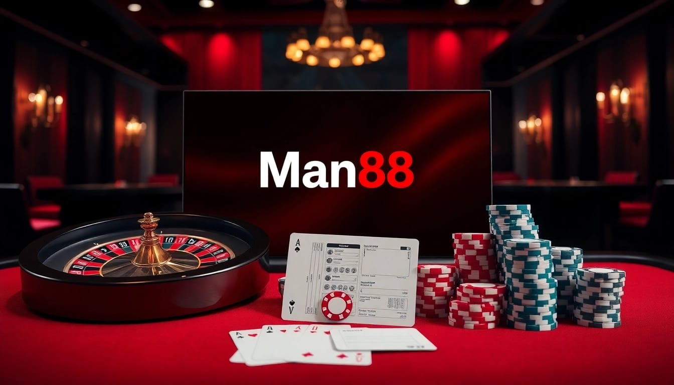 Experience the thrilling gameplay at nhà cái Man88 with engaging casino and betting elements.