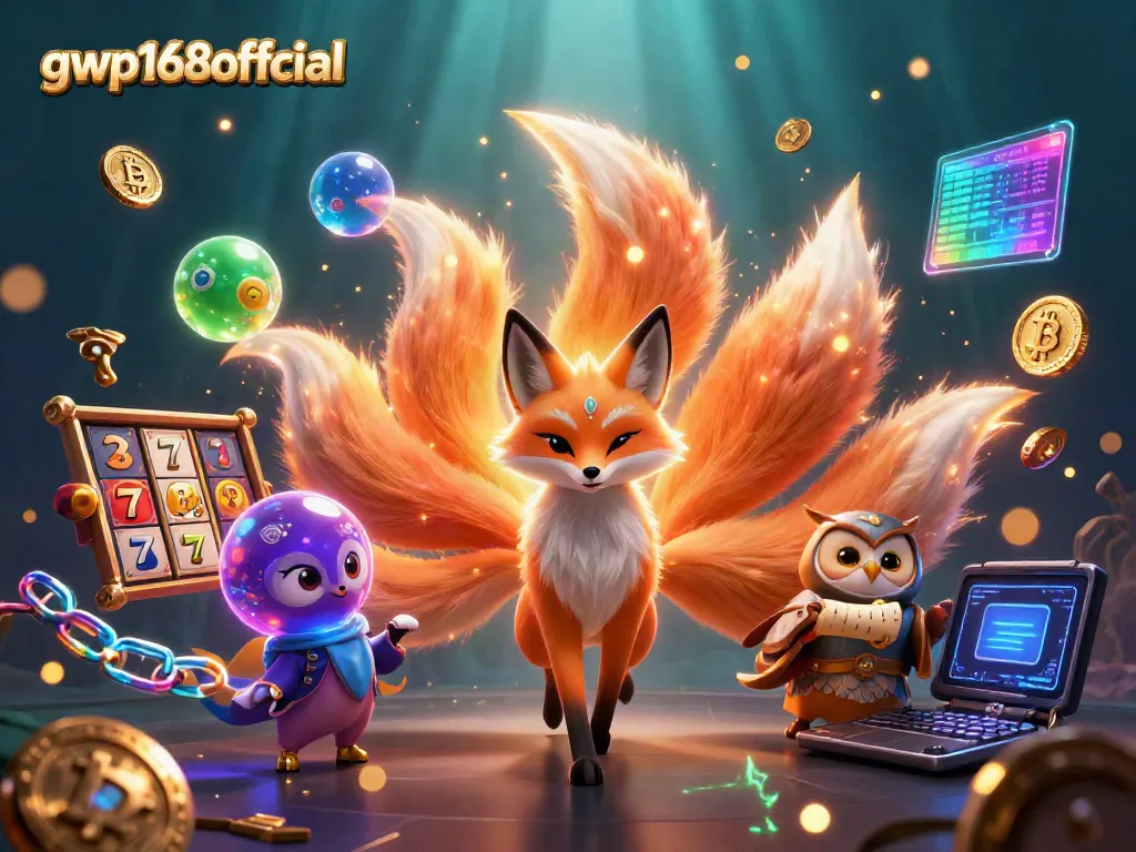 Mainkan slot gacor di gwp168official dengan dua karakter ikonik dalam ilustrasi yang hidup dan penuh warna.