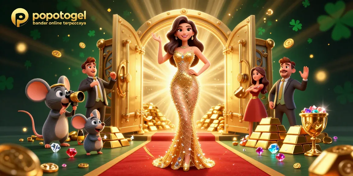 Experience thrilling wins with popotogel bandar online terpercaya amid dazzling casino treasures.