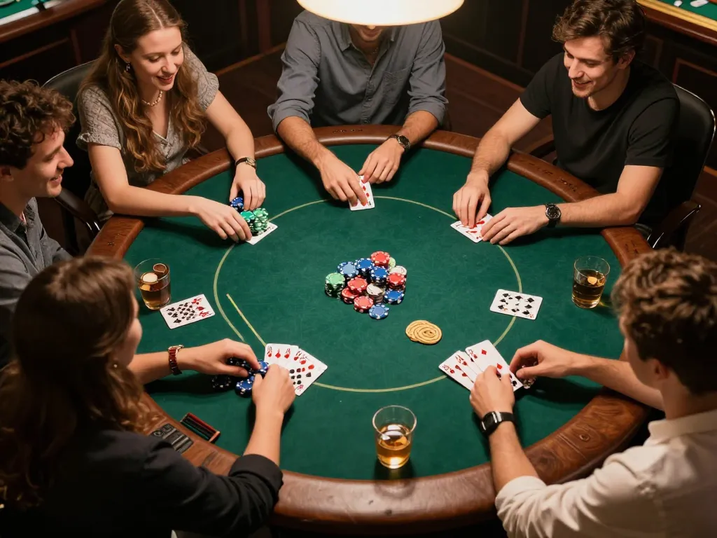 Experience the excitement of poker night at trang chủ mm88 with friends and strategy.