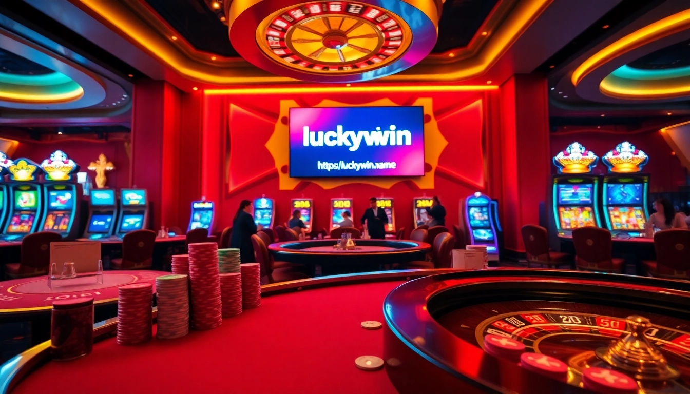 Experience excitement at https://luckywin.name with vibrant poker games and engaging slot machines.
