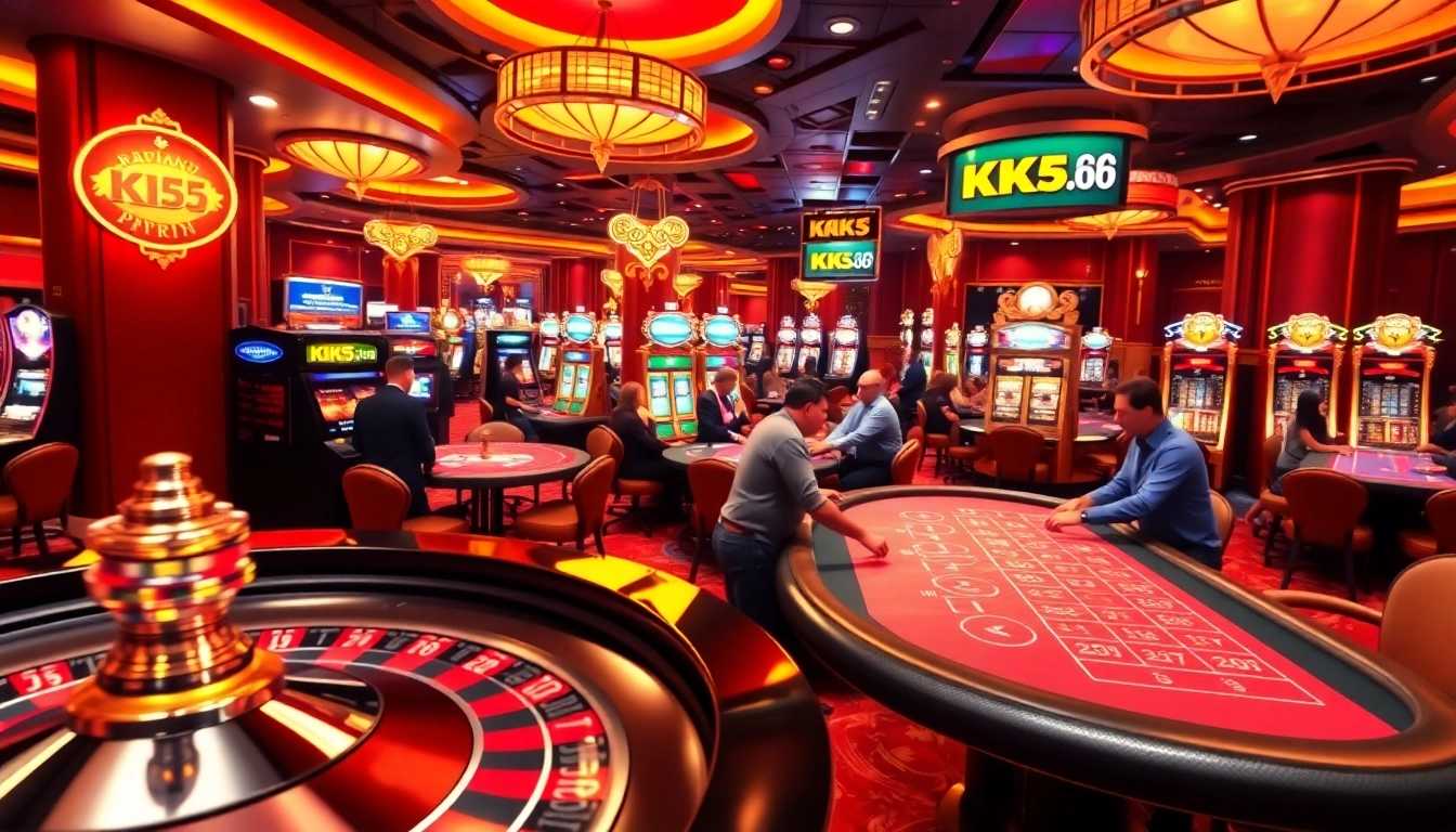 Experience winning moments at KK55.com with high-energy casino gameplay.