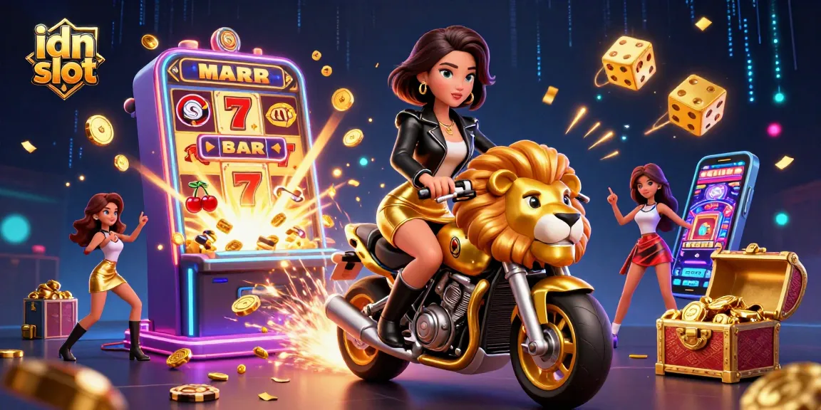 Experience the rush of idn slot action with thrilling jackpots and vibrant casino elements.