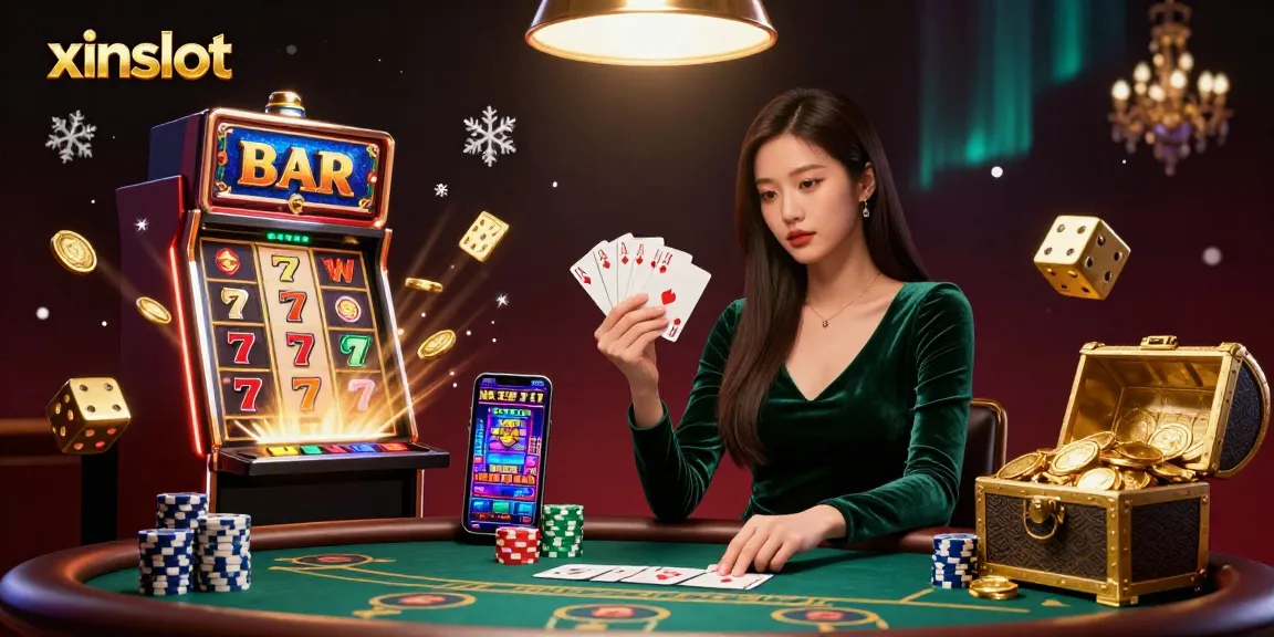 XINSLOT strategies dominate as players enjoy captivating games at a dynamic casino table.