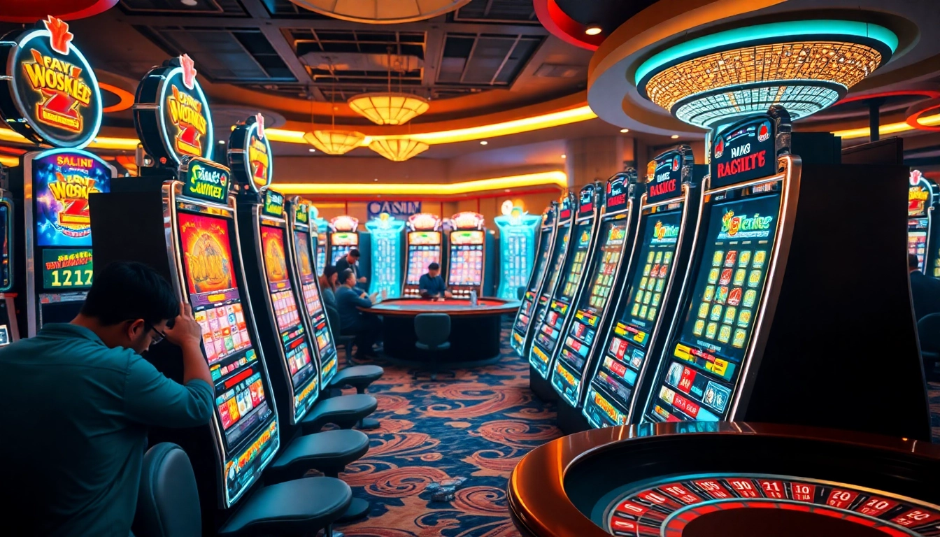 Experience the thrill of winning today with exciting slot gacor hari ini machines spinning in a luxurious casino.