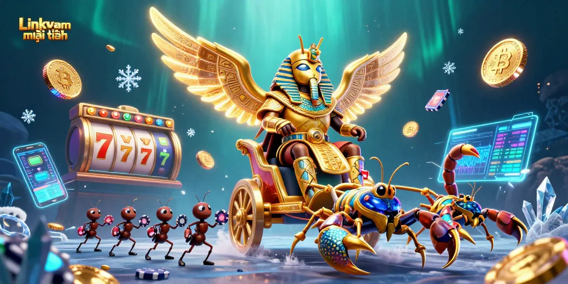 Engage with Link vmax mới nhất featuring a vibrant casino scene, showcasing dynamic 3D characters and casino elements.