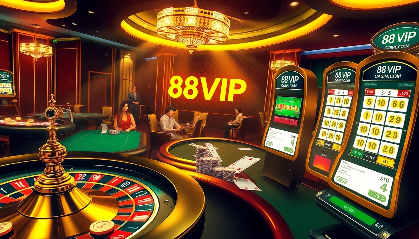 Online gamblers enjoying exclusive rewards at 68VIP.COM casino tables.