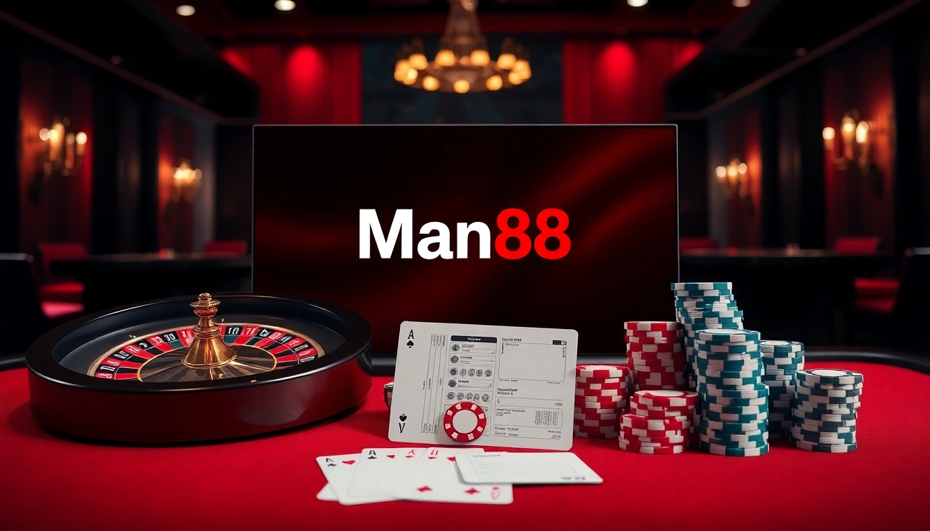 Experience the thrilling gameplay at nhà cái Man88 with engaging casino and betting elements.