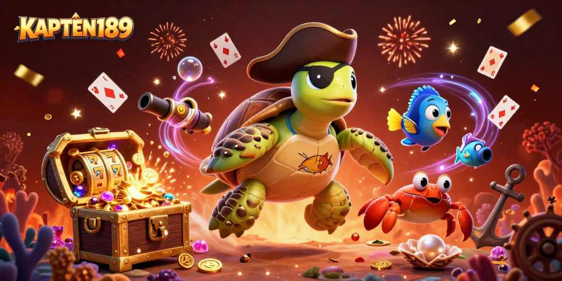 Menangkan hadiah besar di KAPTEN189 dengan slot yang menarik dan keceriaan terang!