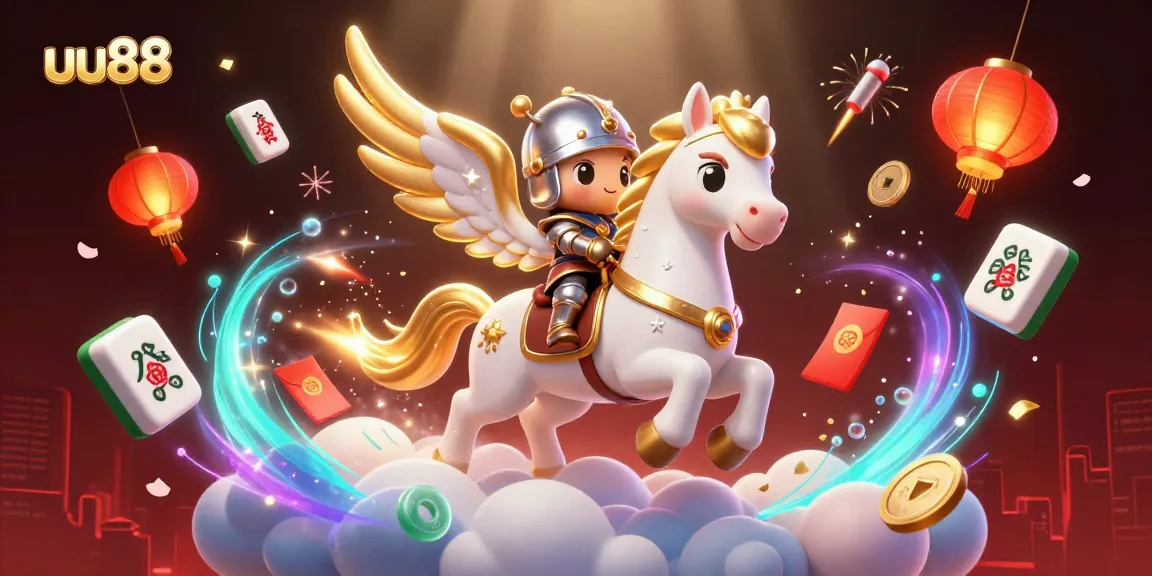 Experience excitement with uu88's thrilling casino games in a vibrant 3D fantasy world!
