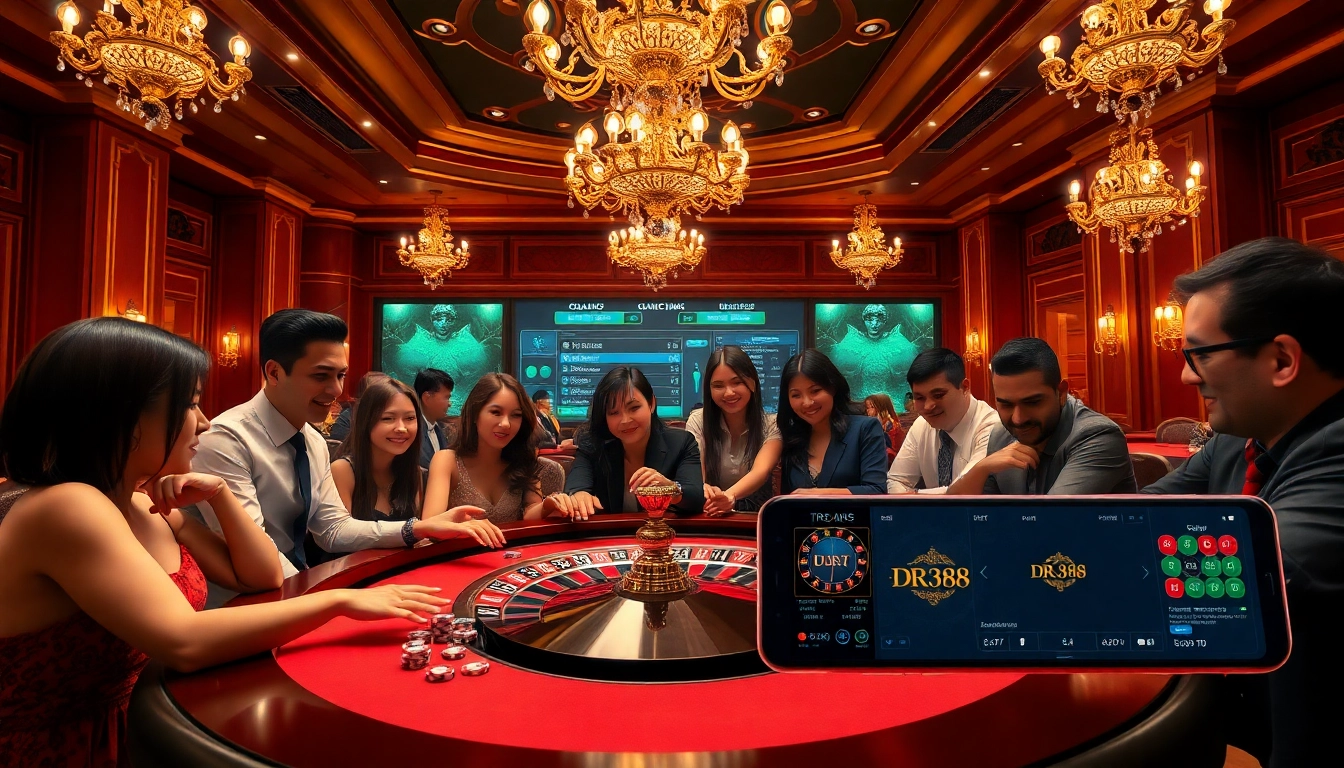 Experience the excitement of gambling at the trang dr88 roulette table with vibrant chips and intense players.