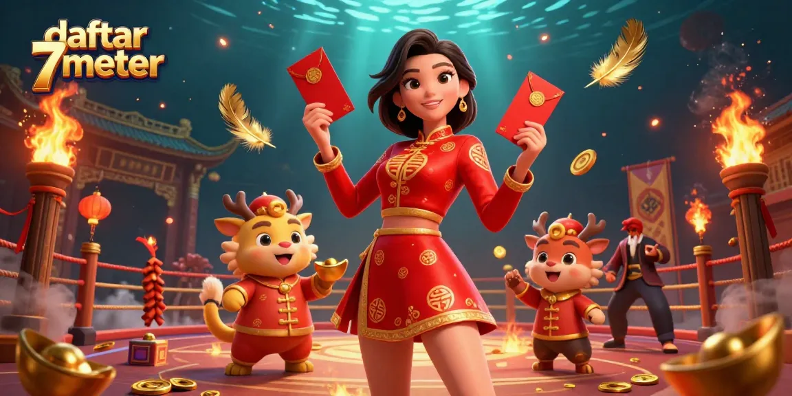 Engage with daftar 7meter for thrilling betting activities; a vibrant Asian festival scene.