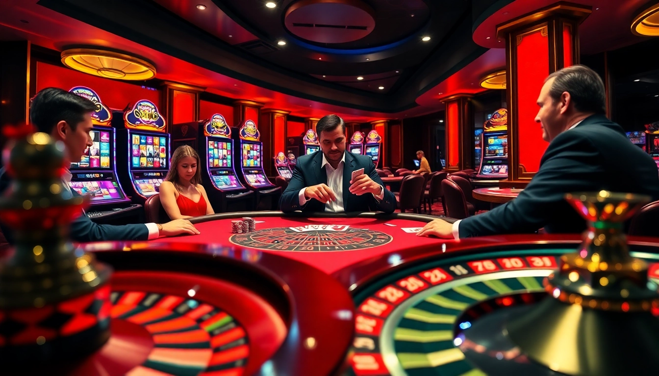 Experience thrilling poker action at https://32win.football/, featuring a luxurious casino atmosphere.