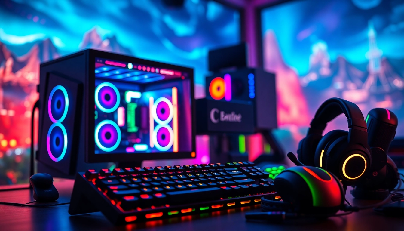 Verbesserte Online-Spielerlebnisse auf casinospiele.de mit modernem Gaming-Setup.