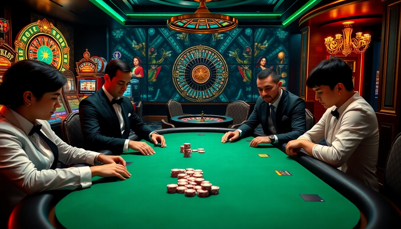 Experience the thrill at KK55.com as players engage in intense high-stakes poker.