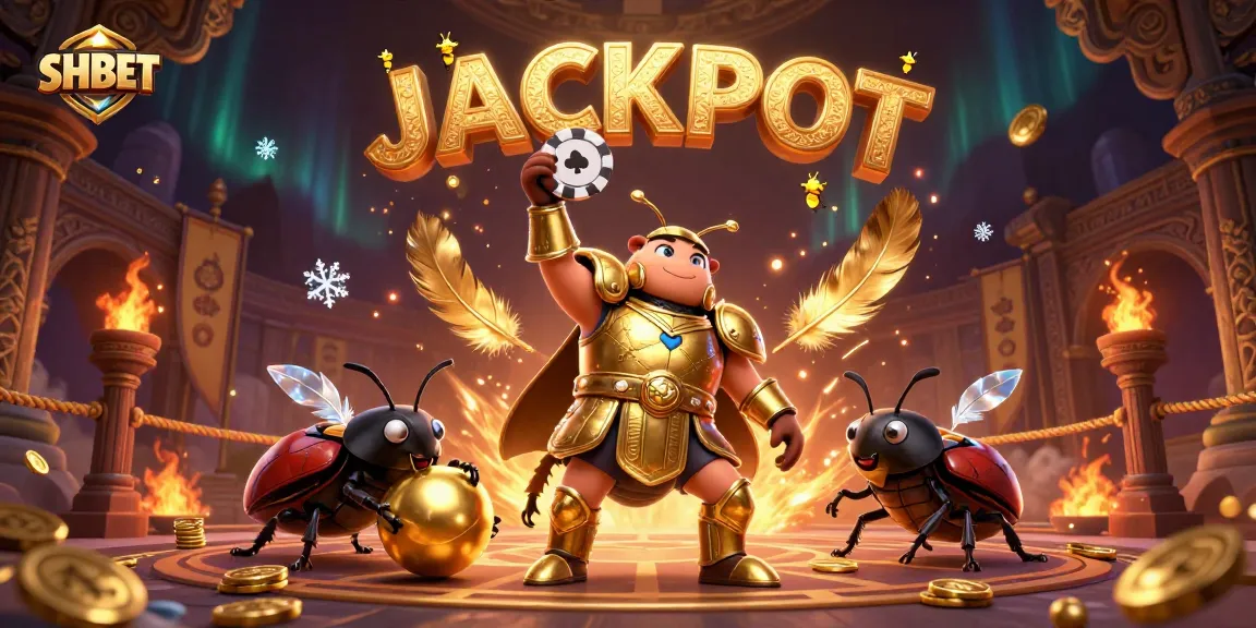 Experience the thrill of SHBET casino with winning moments captured in a dynamic 3D illustration.