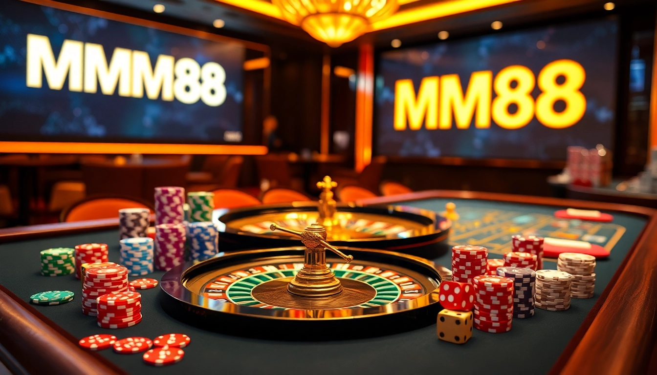 Experience the thrill of gambling at https://mm88.nl/ with vibrant casino games and high stakes.