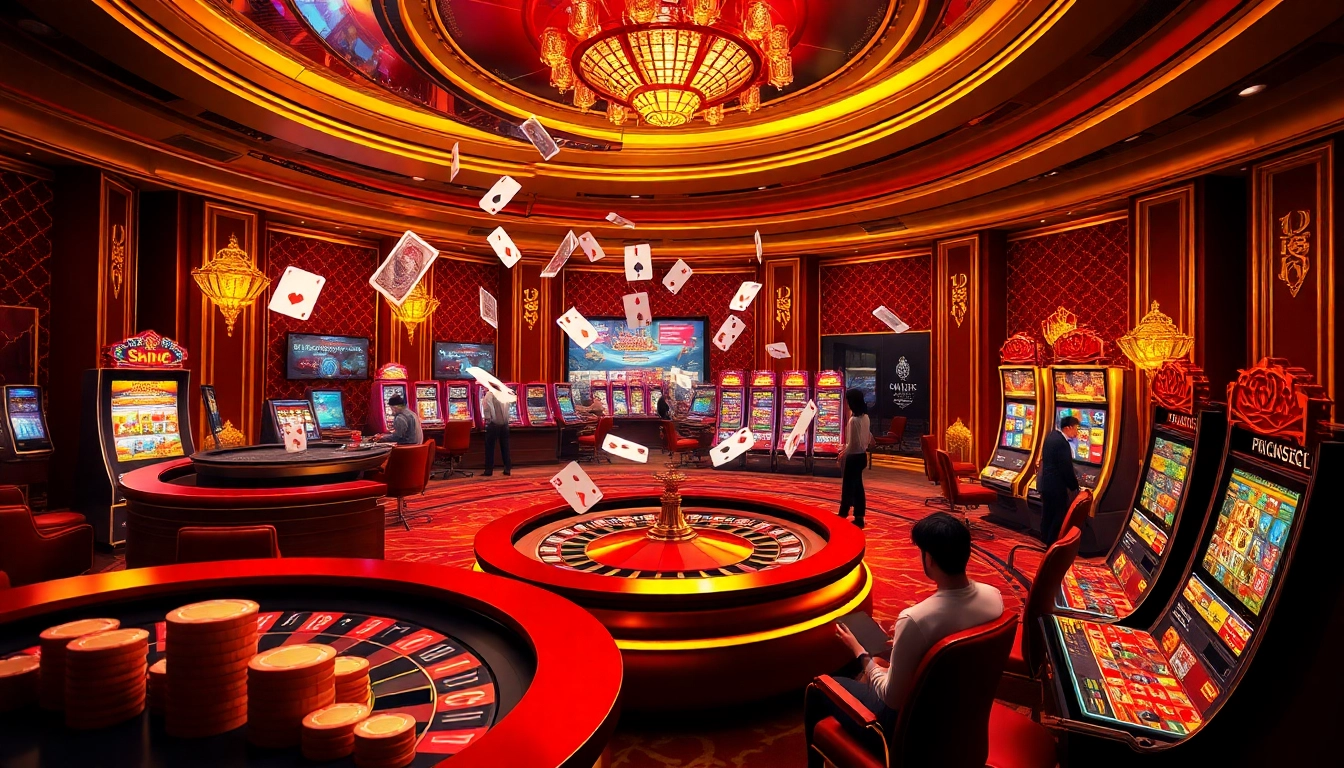 Experience the thrill of Trang chủ NK88 with a vibrant online casino atmosphere featuring exciting games.