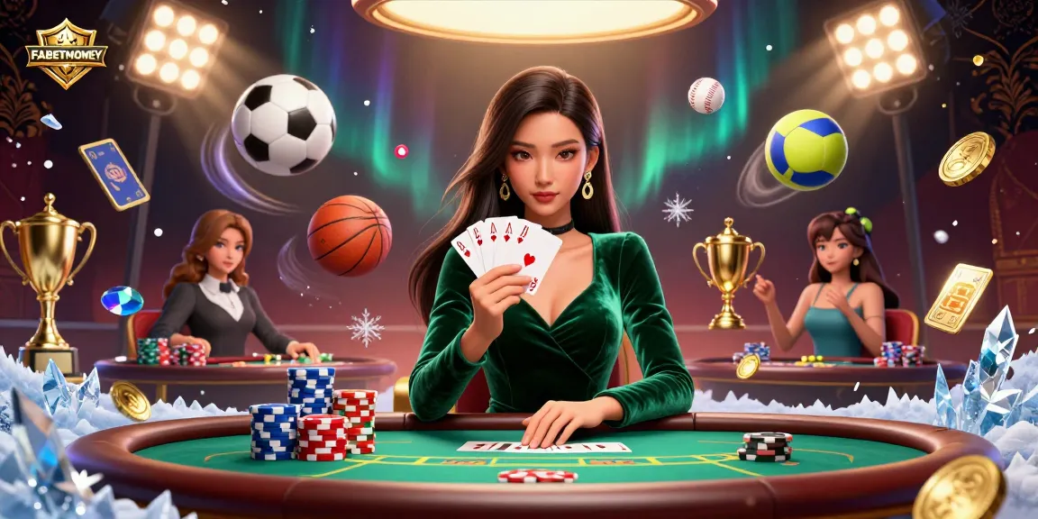 Engage in thrilling gameplay at FABETMONEY with stunning poker and dynamic sports elements.