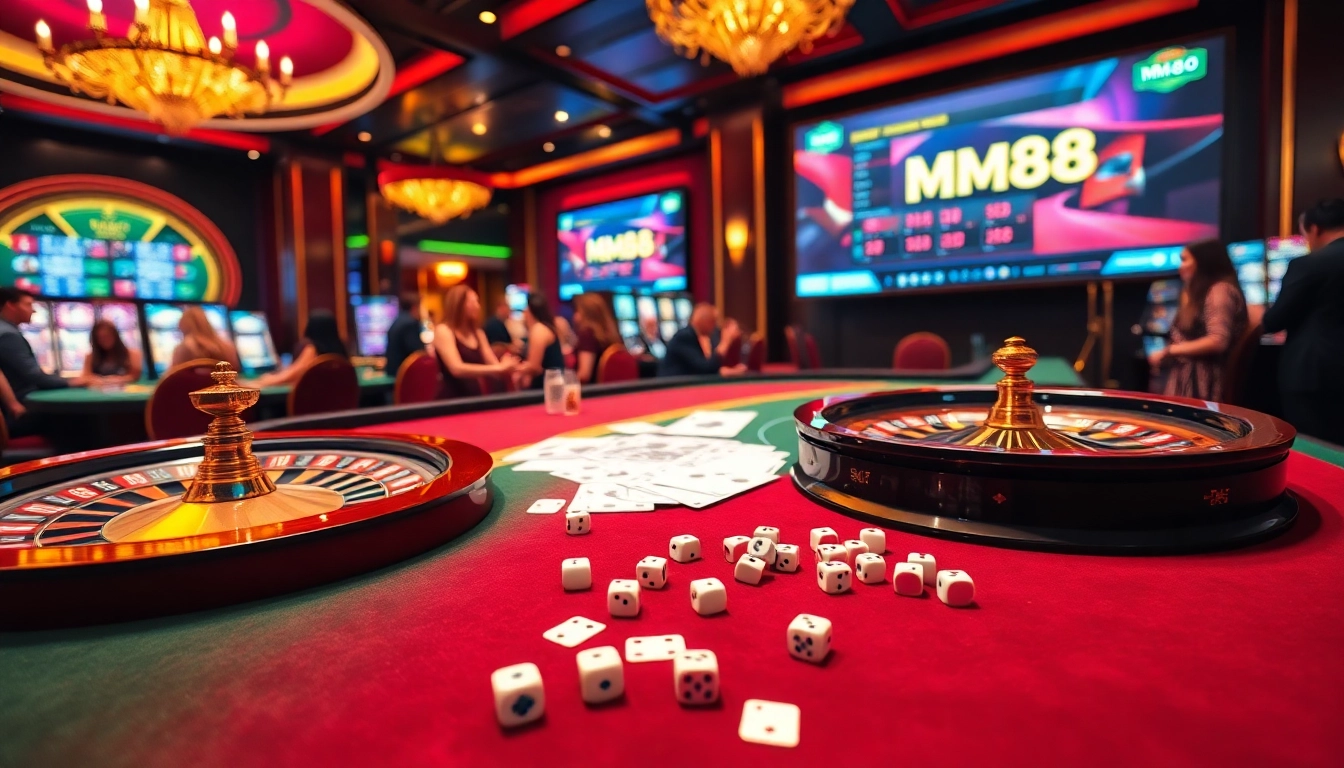 Experience the thrill of casino games at https://mm88.directory/ with roulette and poker excitement.