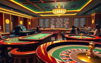 에볼루션 카지노의 활기찬 환경에서 바카라와 룰렛을 즐기는 모습.