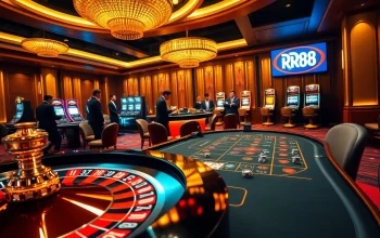 Experience the excitement of RR88 with professional dealers and vibrant casino games.