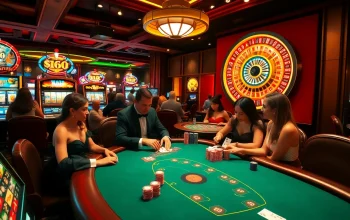 Experience the thrill of VB88 blackjack at a vibrant casino table filled with excitement.