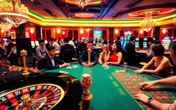 Players celebrating a win at the vibrant casino with https://xx88.day/ branding and colorful gaming elements.