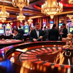 Betting excitement at https://www.eejl88888.com/ with vibrant casino tables and enthusiastic players.
